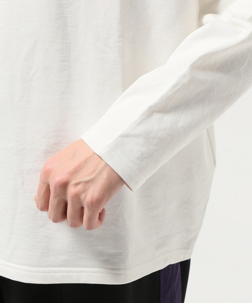 JOURNAL STANDARD J.S HOMESTEAD(ジャーナルスタンダードホームステッド)の「BIG SWEAT SHIRT ♯(スウェット・メンズ・ホワイト/ベージュ/スミクロ・MEDIUM/LARGE/SMALL)」の11枚目の写真
