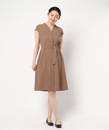 NATURAL BEAUTY BASIC | スキッパー２ＷＡＹワンピース(ワンピース)