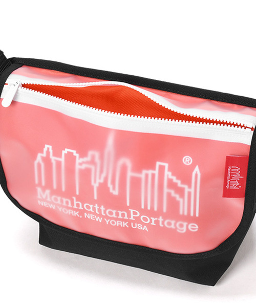 Manhattan Portage(マンハッタンポーテージ)の「Carey Casual Messenger Bag JR(メッセンジャーバッグ・メンズ・オレンジ/ブラック×イエロー/ブラック×ホワイト・SMALL)」の14枚目の写真