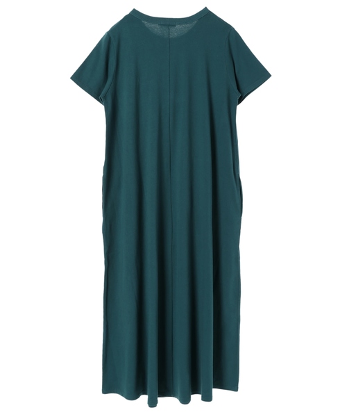 CRAFT STANDARD BOUTIQUE(クラフトスタンダードブティック)の「OE天竺クルーネックカットフレアワンピース○(ワンピース・レディース・チャコールグレー/サックスブルー/ベージュ系その他/その他7/ブルーグリーン・M/L)」の22枚目の写真