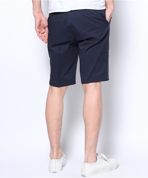 NANO universe（ナノユニバース）の「ＣoolMax サッカーショーツ（スラックス・メンズ・ネイビー/ブラック・LARGE/SMALL/X-LARGE/MEDIUM）」の5枚目の写真