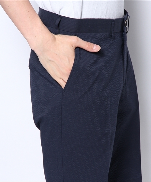 NANO universe（ナノユニバース）の「ＣoolMax サッカーショーツ（スラックス・メンズ・ネイビー/ブラック・LARGE/SMALL/X-LARGE/MEDIUM）」の8枚目の写真