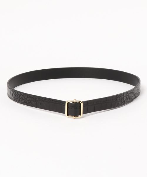 natural couture（ナチュラルクチュール）の「太ベルト（ベルト・レディース・ブラウン/ブラック系その他/ベージュ系その他・FREE）」の2枚目の写真