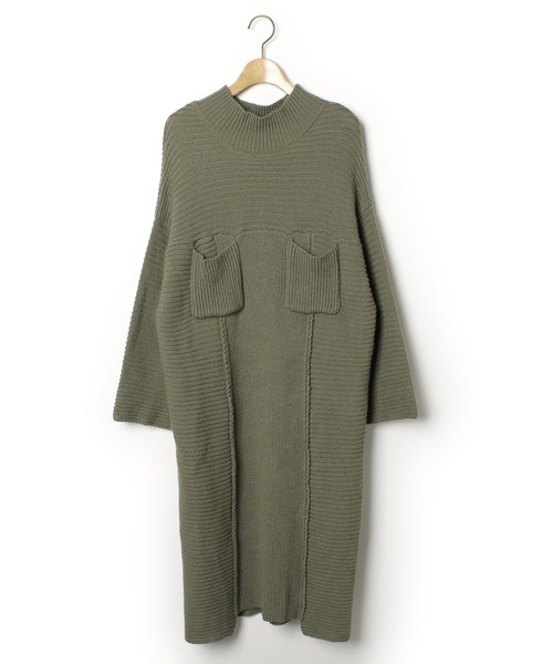 セール ブランド古着 ニットワンピース ワンピース Kbf ケイビーエフ のファッション通販 Zozoused