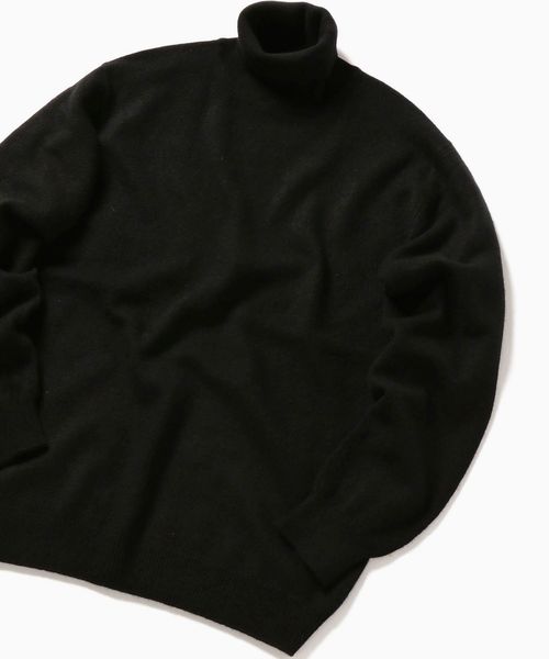 SHIPS（シップス）の「SC: ホワイトカシミヤ タートルネック ニット（ニット/セーター・メンズ・ブラック/ネイビー/オフホワイト・SMALL/MEDIUM/LARGE/X-LARGE）」の6枚目の写真