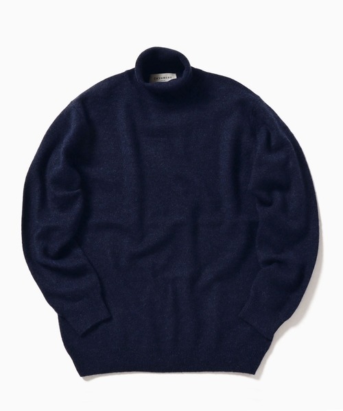 SHIPS（シップス）の「SC: ホワイトカシミヤ タートルネック ニット（ニット/セーター・メンズ・ブラック/ネイビー/オフホワイト・SMALL/MEDIUM/LARGE/X-LARGE）」の3枚目の写真
