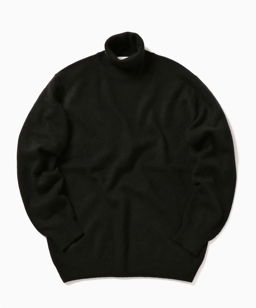 SHIPS（シップス）の「SC: ホワイトカシミヤ タートルネック ニット（ニット/セーター・メンズ・ブラック/ネイビー/オフホワイト・SMALL/MEDIUM/LARGE/X-LARGE）」の2枚目の写真