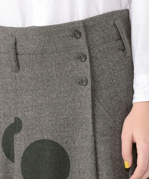 FRAPBOIS（フラボア）の「ツイードオーバードット（スカート・レディース・ダークグレー/グレー系その他・1/0）」の5枚目の写真
