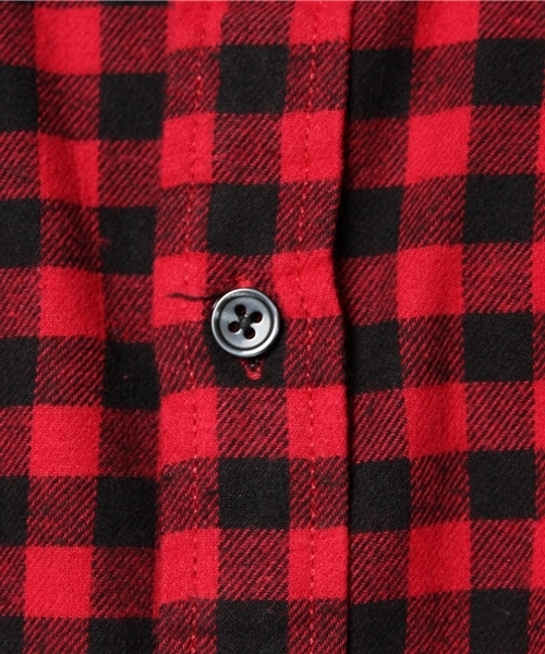 WEGO（ウィゴー）の「WEGO/ブロックチェックネルシャツ（シャツ/ブラウス・メンズ・ホワイト系その他/レッド系その他/ブルー系その他/イエロー系その他・MEDIUM/LARGE）」の12枚目の写真