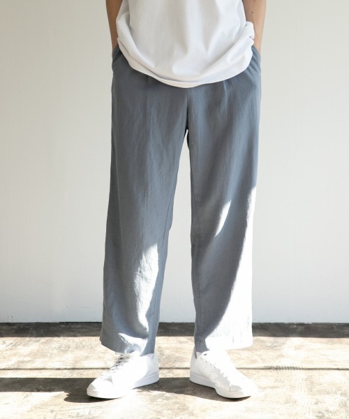 LOWRYS FARM（ローリーズファーム）の「エコＲ／Ｌイージースラックス　879016（その他パンツ・メンズ・チャコールグレー/ブラウン/ブルー・MEDIUM/LARGE）」の3枚目の写真