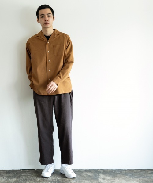 LOWRYS FARM（ローリーズファーム）の「エコＲ／Ｌイージースラックス　879016（その他パンツ・メンズ・チャコールグレー/ブラウン/ブルー・MEDIUM/LARGE）」の4枚目の写真