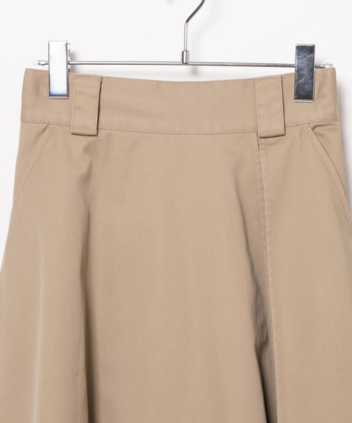 WEGO（ウィゴー）の「WEGO/チノアシンメトリーラップロングスカート（スカート・レディース・ベージュ/ホワイト・FREE）」の16枚目の写真