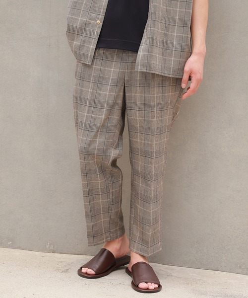 LAKOLE（ラコレ）の「テトアサパナマパンツ / LAKOLE（その他パンツ・メンズ・チャコール/グレー/ブラウン/ベージュ・MEDIUM/LARGE）」の4枚目の写真