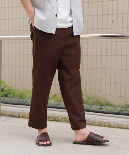 LAKOLE（ラコレ）の「テトアサパナマパンツ / LAKOLE（その他パンツ・メンズ・チャコール/グレー/ブラウン/ベージュ・MEDIUM/LARGE）」の3枚目の写真