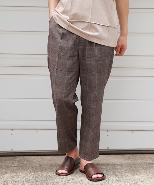 LAKOLE（ラコレ）の「テトアサパナマパンツ / LAKOLE（その他パンツ・メンズ・チャコール/グレー/ブラウン/ベージュ・MEDIUM/LARGE）」の2枚目の写真