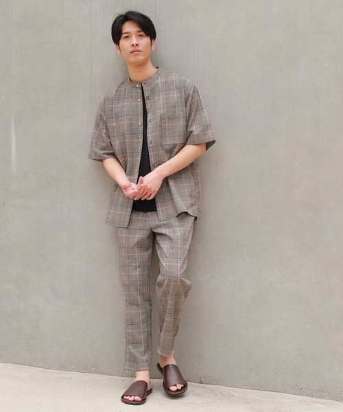 LAKOLE（ラコレ）の「テトアサパナマパンツ / LAKOLE（その他パンツ・メンズ・チャコール/グレー/ブラウン/ベージュ・MEDIUM/LARGE）」の5枚目の写真