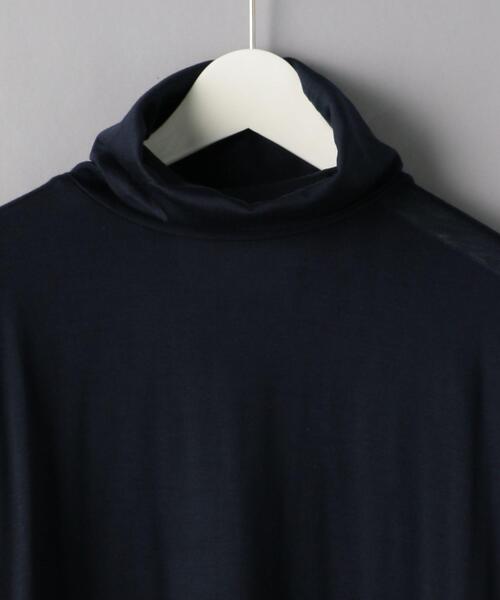 K ITO(ケーイトウ)の「<K ITO(ケー・イトウ)> ウールテンジク タートル(Tシャツ/カットソー・メンズ・レッド/ブラック/ダークグレー/ネイビー・1/2/3)」の8枚目の写真