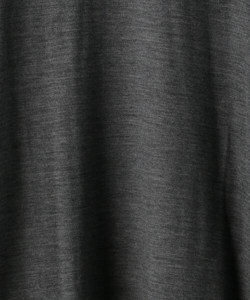 K ITO(ケーイトウ)の「<K ITO(ケー・イトウ)> ウールテンジク タートル(Tシャツ/カットソー・メンズ・レッド/ブラック/ダークグレー/ネイビー・1/2/3)」の9枚目の写真