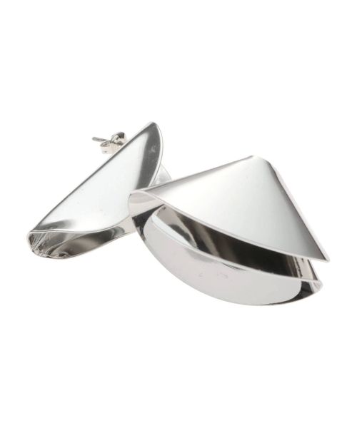 MERCURYDUO（マーキュリーデュオ）の「メタル変形アシメピアス（ピアス（両耳用）・レディース・シルバー/ゴールド・FREE）」の7枚目の写真