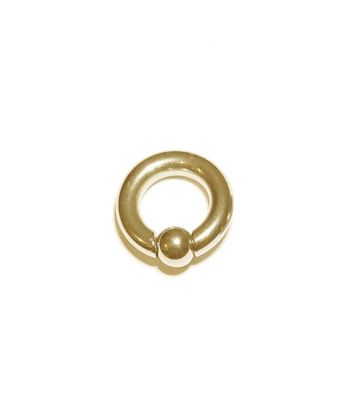 MORPH(モルフ)の「MORPH モルフ CBR ボディーピアス 4ゲージ 14mm~16mm(ピアス(片耳用)・メンズ・ゴールド・14/16)」の4枚目の写真