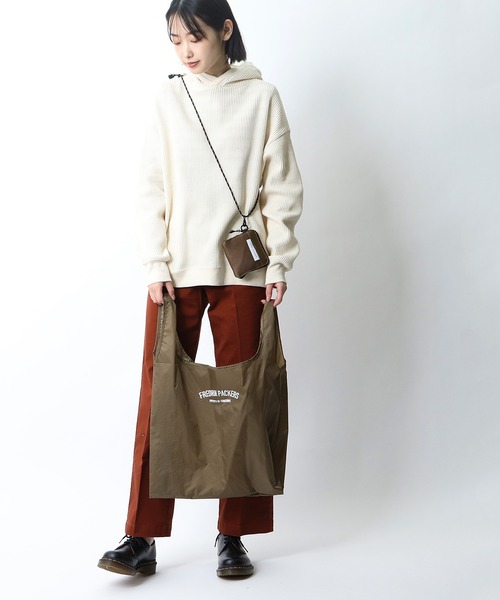 FREDRIK PACKERS（フレドリックパッカーズ）の「FREDRIK PACKERS / フレドリックパッカーズ  ウォレット エコバッグ セット デュアルウォレット DUAR WALLET･･（エコバッグ/サブバッグ・レディース・ブラック/ブラウン/オリーブ・FREE）」の14枚目の写真