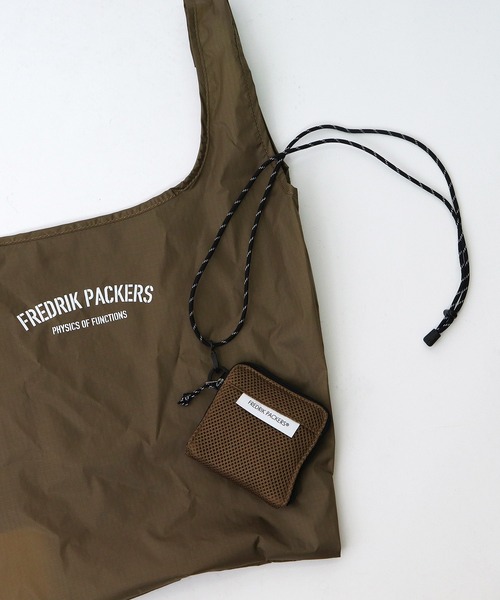 FREDRIK PACKERS（フレドリックパッカーズ）の「FREDRIK PACKERS / フレドリックパッカーズ  ウォレット エコバッグ セット デュアルウォレット DUAR WALLET･･（エコバッグ/サブバッグ・レディース・ブラック/ブラウン/オリーブ・FREE）」の16枚目の写真