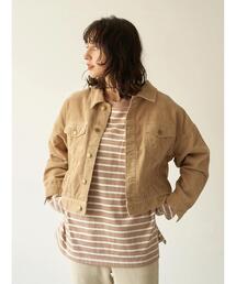 earth music&ecology | COTTON USAコーデュロイ(BIG Gジャン) ＊(ブルゾン)