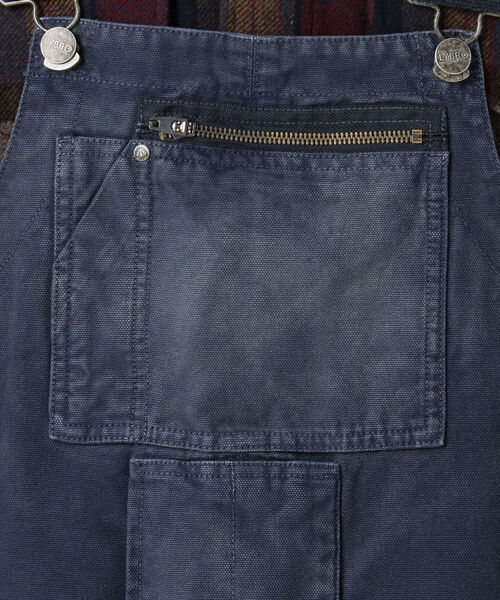Nigel Cabourn（ナイジェルケーボン）の「【Nigel Cabourn/ナイジェル･ケーボン】ライブロ オーバーオール (NCOS-AW20-P-61）（サロペット/オーバーオール・メンズ・ネイビー・LARGE/MEDIUM）」の8枚目の写真