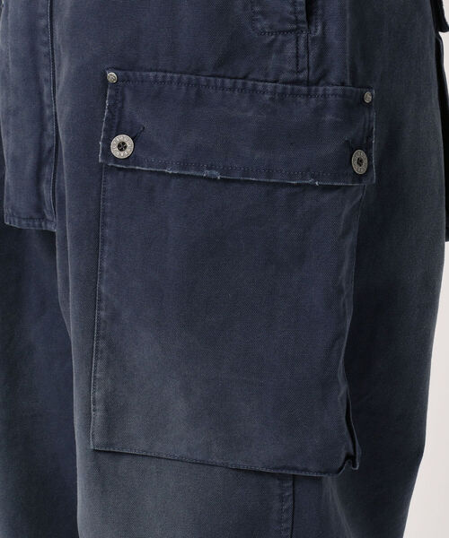 Nigel Cabourn（ナイジェルケーボン）の「【Nigel Cabourn/ナイジェル･ケーボン】ライブロ オーバーオール (NCOS-AW20-P-61）（サロペット/オーバーオール・メンズ・ネイビー・LARGE/MEDIUM）」の9枚目の写真