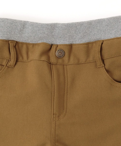 GLAZOS（グラソス）の「[スリム]裏ベロアツイル ・チノパンツ（チノパンツ・キッズ・ブラック/ベージュ/カーキ・130cm/140cm/150cm/160cm）」の8枚目の写真