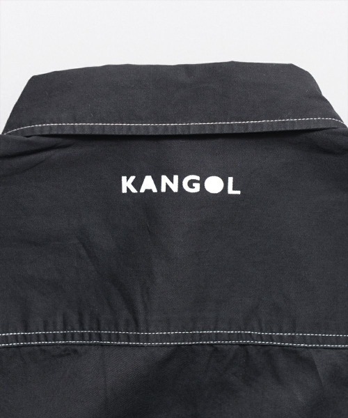KANGOL(カンゴール)の「KANGOL【カンゴール】オーバーサイズステッチシャツ(シャツ/ブラウス・レディース・ホワイト/ブラック/ブラウン・M/L)」の16枚目の写真