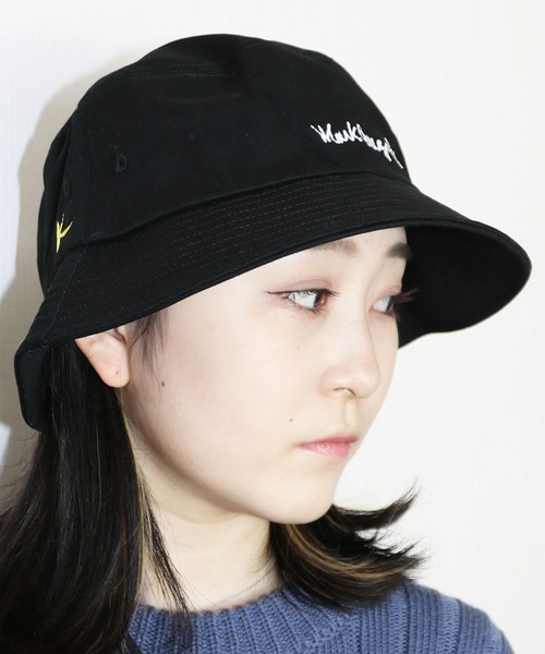 Mark Gonzales（マーク・ゴンザレス）の「MARK GONZALES/マークゴンザレス　バケットハット（ハット・メンズ・ブラック/ブラック系その他・FREE）」の5枚目の写真