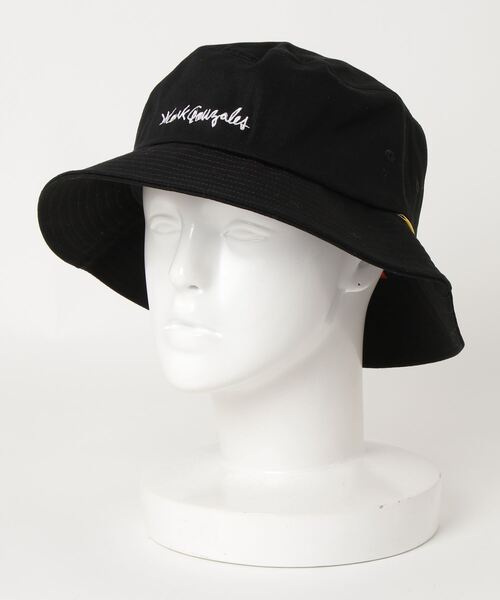 Mark Gonzales（マーク・ゴンザレス）の「MARK GONZALES/マークゴンザレス　バケットハット（ハット・メンズ・ブラック/ブラック系その他・FREE）」の4枚目の写真
