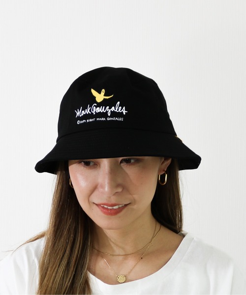 Mark Gonzales（マーク・ゴンザレス）の「MARK GONZALES/マークゴンザレス　バケットハット（ハット・メンズ・ブラック/ブラック系その他・FREE）」の9枚目の写真