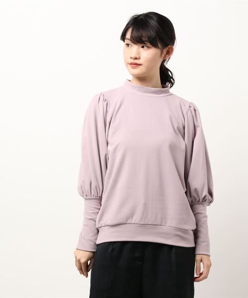 rps(アールピーエス)の「ボリューム袖カットプルオーバー(Tシャツ/カットソー・レディース・ブラック/ブラウン/ラベンダー/グレイッシュベージュ・M)」の20枚目の写真