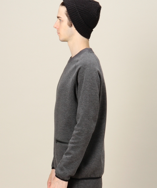 BEAUTY&YOUTH UNITED ARROWS(ビューティーアンドユースユナイテッドアローズ)の「BY サンドウィッチ スウェット クルーネック ◆(スウェット・メンズ・ネイビー/ダークグレー・LARGE/SMALL/MEDIUM)」の3枚目の写真