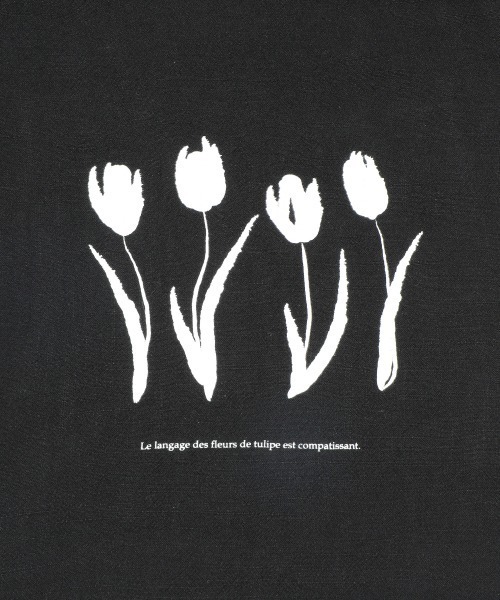 Heather（ヘザー）の「チュ－リッププリントトートバッグ　931549（トートバッグ・レディース・ホワイト系その他/ブラック/ホワイト・ONE SIZE）」の18枚目の写真