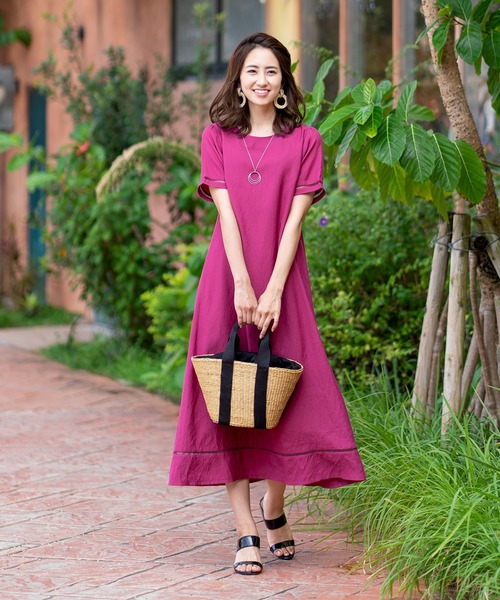 セール 洗える こなれ感のあるハシゴレースマキシワンピース ワンピース Tiaclasse ティアクラッセ のファッション通販 Zozotown