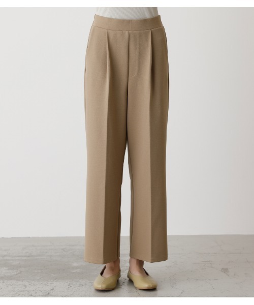 AZUL by moussy（アズールバイマウジー）の「VENUS COMFORT PANTS/ビーナスコンフォートパンツ（スラックス・レディース・ライトパープル/ブラック/ベージュ/ライム・MEDIUM/SMALL）」の8枚目の写真