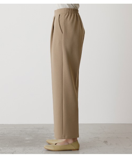 AZUL by moussy（アズールバイマウジー）の「VENUS COMFORT PANTS/ビーナスコンフォートパンツ（スラックス・レディース・ライトパープル/ブラック/ベージュ/ライム・MEDIUM/SMALL）」の9枚目の写真