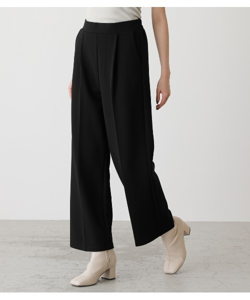 AZUL by moussy（アズールバイマウジー）の「VENUS COMFORT PANTS/ビーナスコンフォートパンツ（スラックス・レディース・ライトパープル/ブラック/ベージュ/ライム・MEDIUM/SMALL）」の14枚目の写真