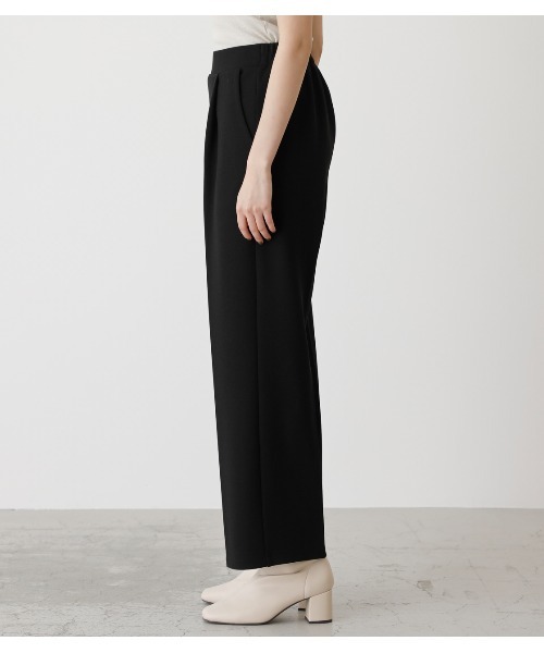 AZUL by moussy（アズールバイマウジー）の「VENUS COMFORT PANTS/ビーナスコンフォートパンツ（スラックス・レディース・ライトパープル/ブラック/ベージュ/ライム・MEDIUM/SMALL）」の18枚目の写真