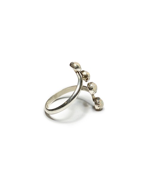Indian Jewelry（インディアンジュエリー）の「THEATER シアター ナッツデザインストーンリング Made in USA（リング・レディース・ホワイト/ブルー・FREE/#11/#9/#18/#13）」の8枚目の写真