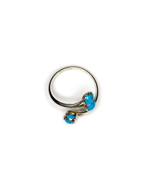 Indian Jewelry（インディアンジュエリー）の「THEATER シアター ナッツデザインストーンリング Made in USA（リング・レディース・ホワイト/ブルー・FREE/#11/#9/#18/#13）」の10枚目の写真