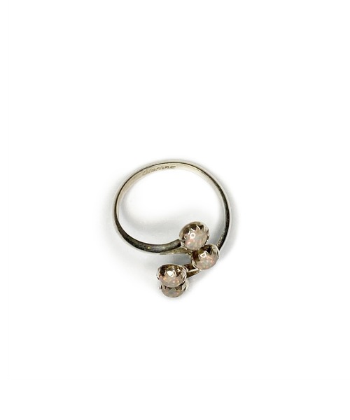 Indian Jewelry（インディアンジュエリー）の「THEATER シアター ナッツデザインストーンリング Made in USA（リング・レディース・ホワイト/ブルー・FREE/#11/#9/#18/#13）」の9枚目の写真
