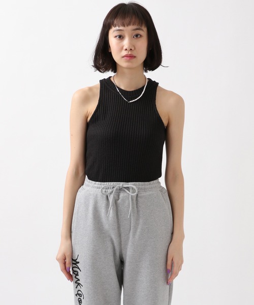 ROCKET x LUNCH（ロケットアンドランチ）の「ROCKET×LUNCH／クラッシュレイヤードプルオーバー　2932493（Tシャツ/カットソー・レディース・ブラック/ブラウン/オリーブ・SMALL）」の19枚目の写真