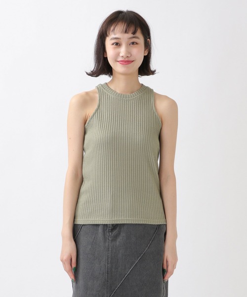 ROCKET x LUNCH（ロケットアンドランチ）の「ROCKET×LUNCH／クラッシュレイヤードプルオーバー　2932493（Tシャツ/カットソー・レディース・ブラック/ブラウン/オリーブ・SMALL）」の10枚目の写真