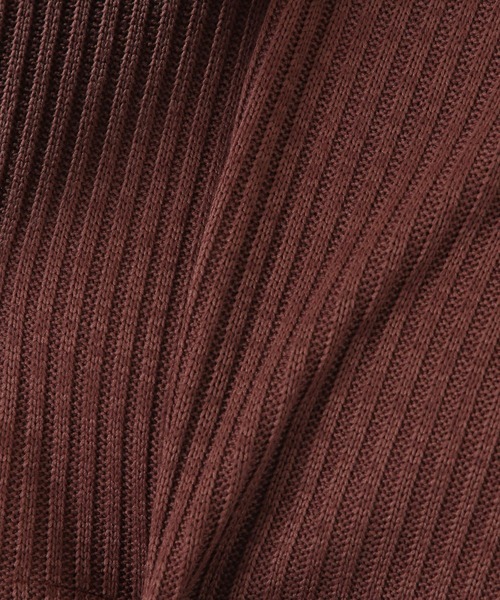 ROCKET x LUNCH（ロケットアンドランチ）の「ROCKET×LUNCH／クラッシュレイヤードプルオーバー　2932493（Tシャツ/カットソー・レディース・ブラック/ブラウン/オリーブ・SMALL）」の22枚目の写真