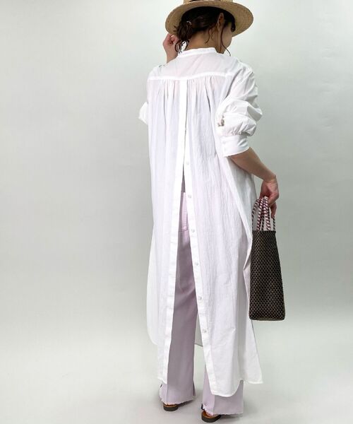 fredy repit（フレディレピ）の「CB比翼オープンワンピース（ワンピース・レディース・オフホワイト/ブラック/クリーム・38）」の21枚目の写真