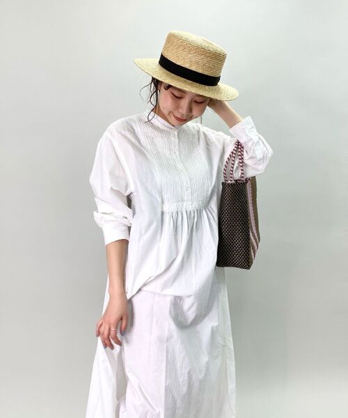 fredy repit（フレディレピ）の「CB比翼オープンワンピース（ワンピース・レディース・オフホワイト/ブラック/クリーム・38）」の22枚目の写真